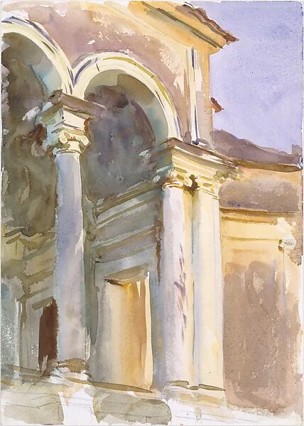 Loggia, Villa Giulia, Rome — John Singer Sargent