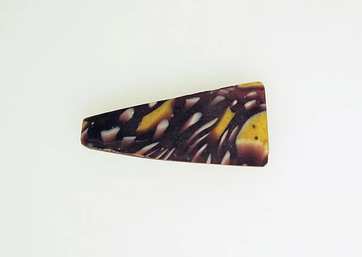 Glass mosaic fragment