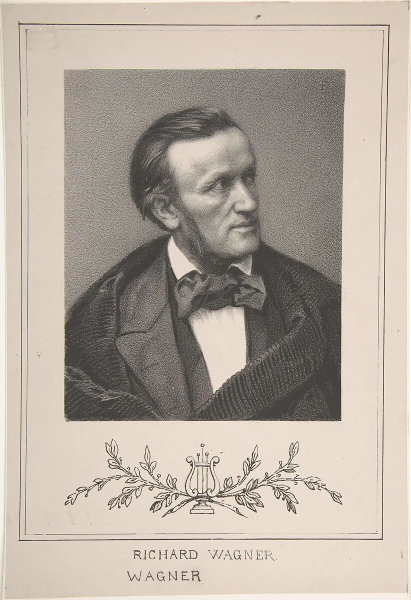 Portrait of Richard Wagner — Richard Wagner|Pierre Petit