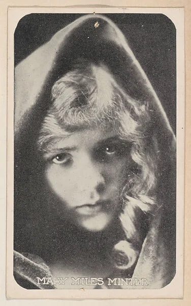 Mary Miles Minter from Kromo Gravure "Leading Moving Picture Stars" (W623) — Kromo Gravure Photo Company, Detroit, Michigan