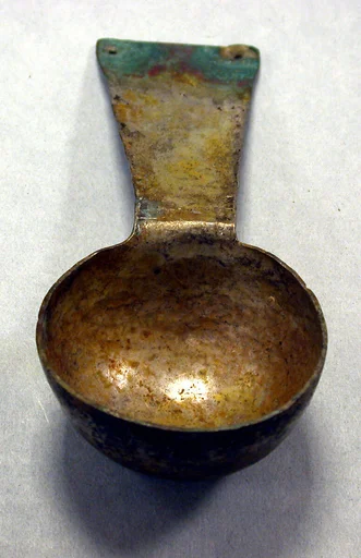 Hammered Silver Spoon
