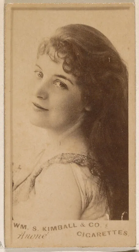 Miss Anone, from the Actresses series (N203) issued by Wm. S. Kimball & Co. — William S. Kimball & Company