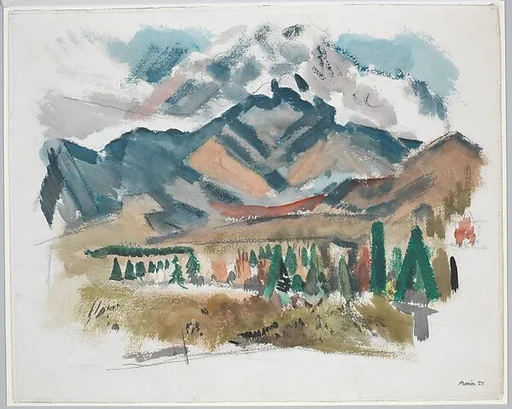 White Mountain Country - Franconia Range, The Mountain No. 2