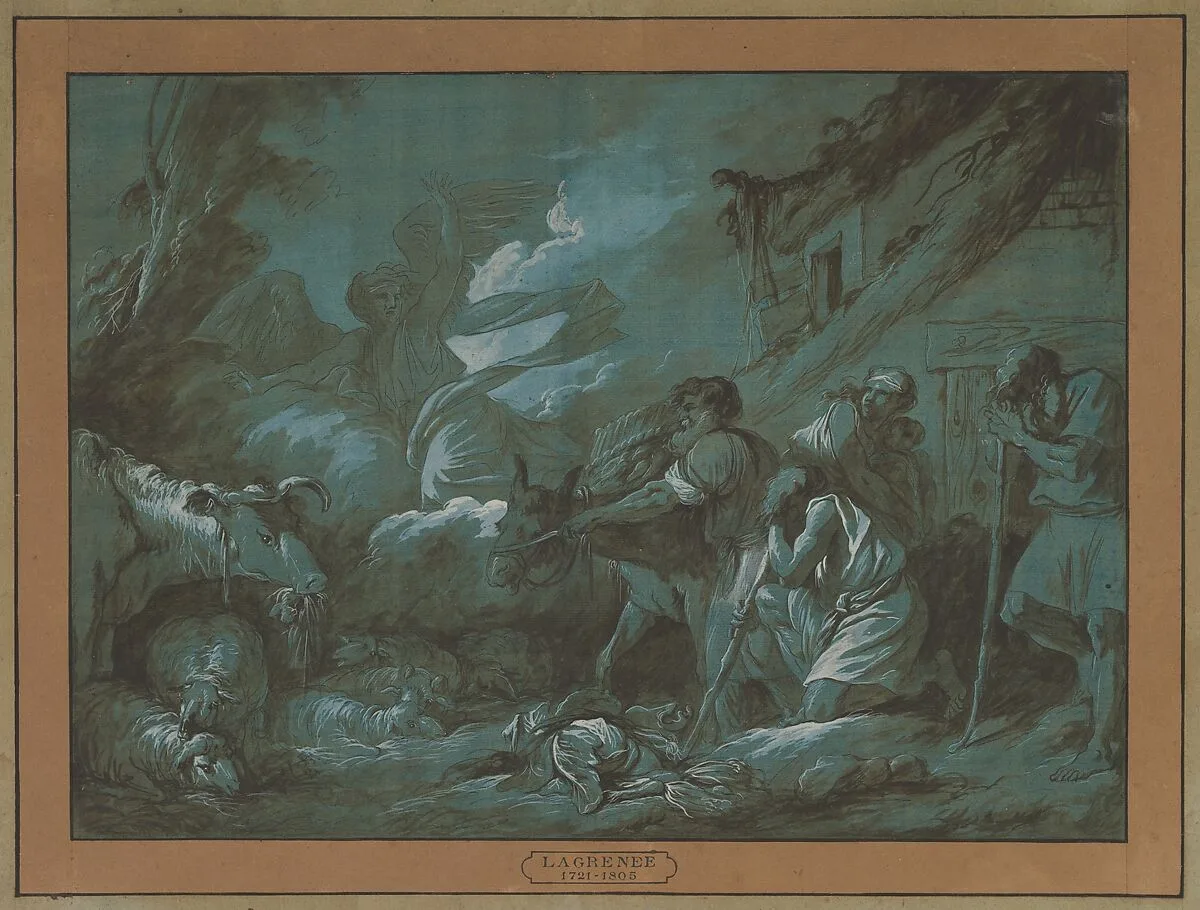 Annunciation to the Shepherds — Jean Jacques Lagrenée