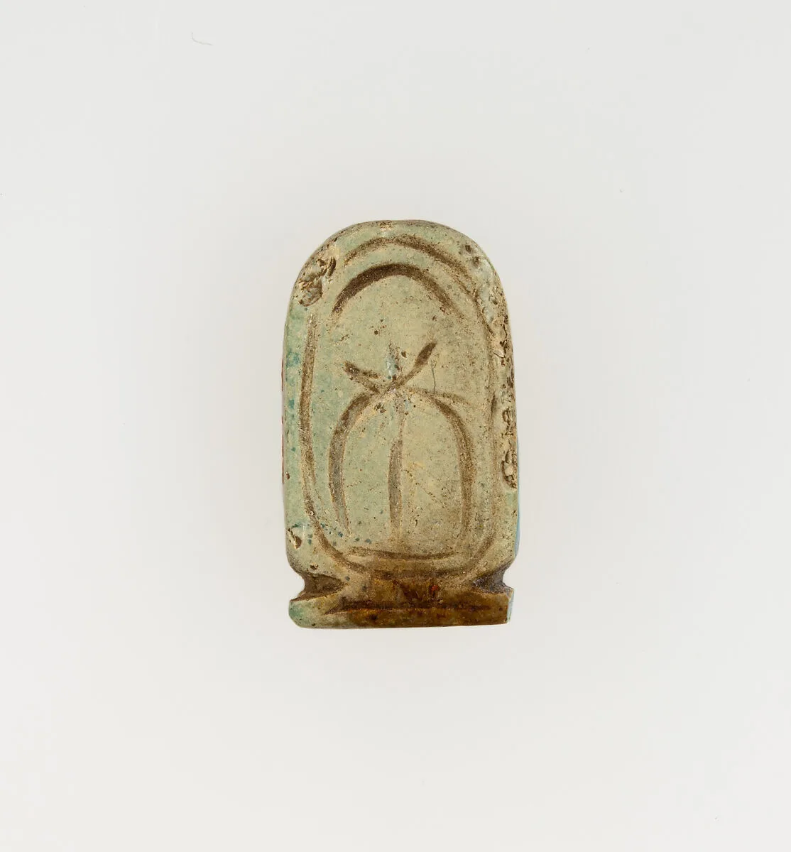 Plaque Inscribed with the Name Ahmose — Unknown