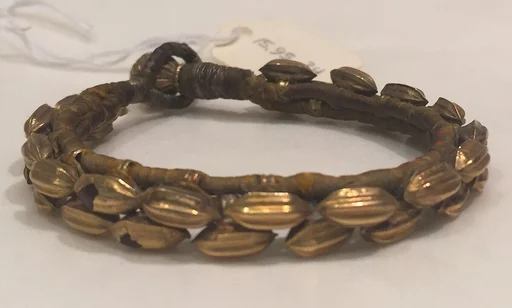 Bracelet with Seed Shaped Beads (Pahunchi), One of a Pair