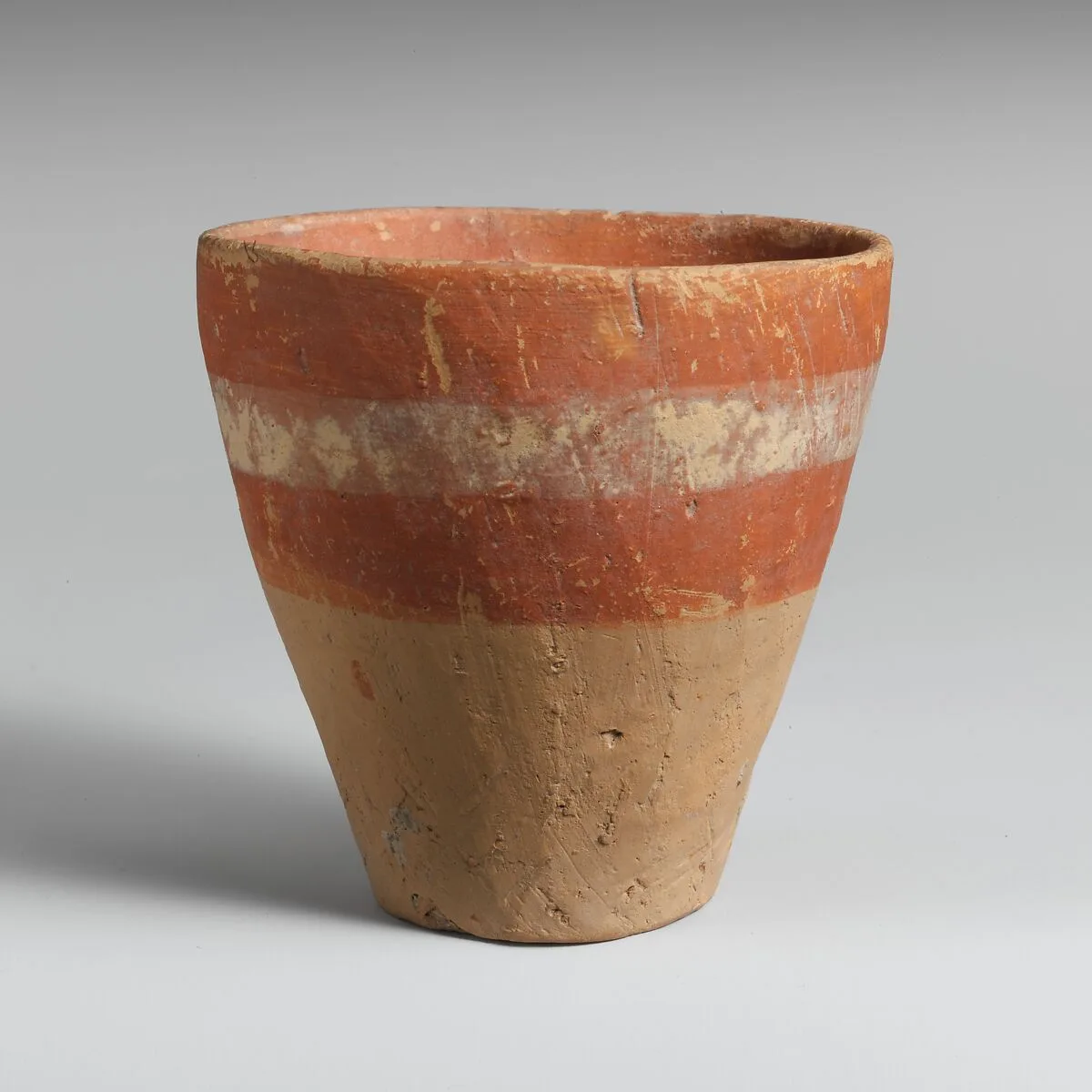 Terracotta tumbler — Unknown