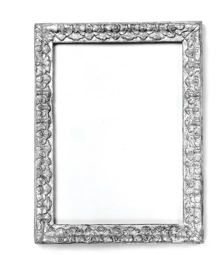 Fragment of Salvator Rosa frame
