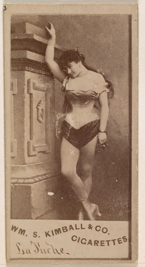 La Juche, from the Actresses series (N203) issued by Wm. S. Kimball & Co. — William S. Kimball & Company