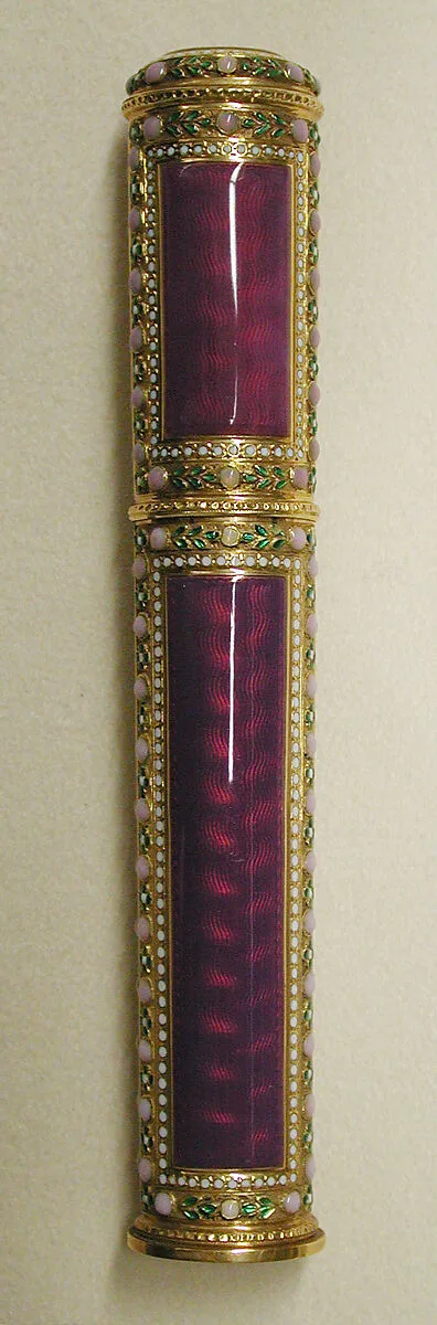 Sealing wax case (étui) — Joseph Etienne Blerzy