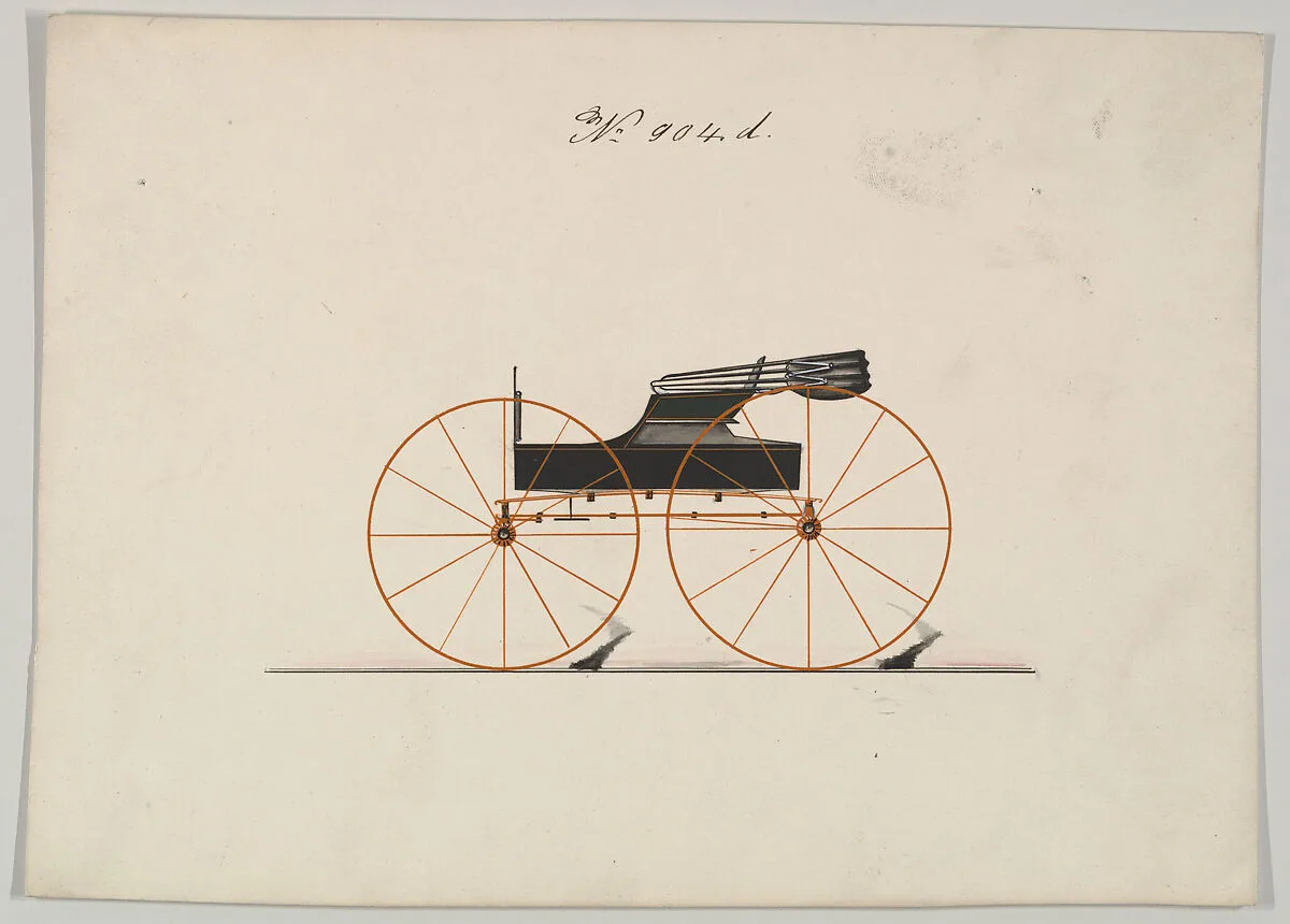 Design for Wagon, no. 904d — Brewster & Co.