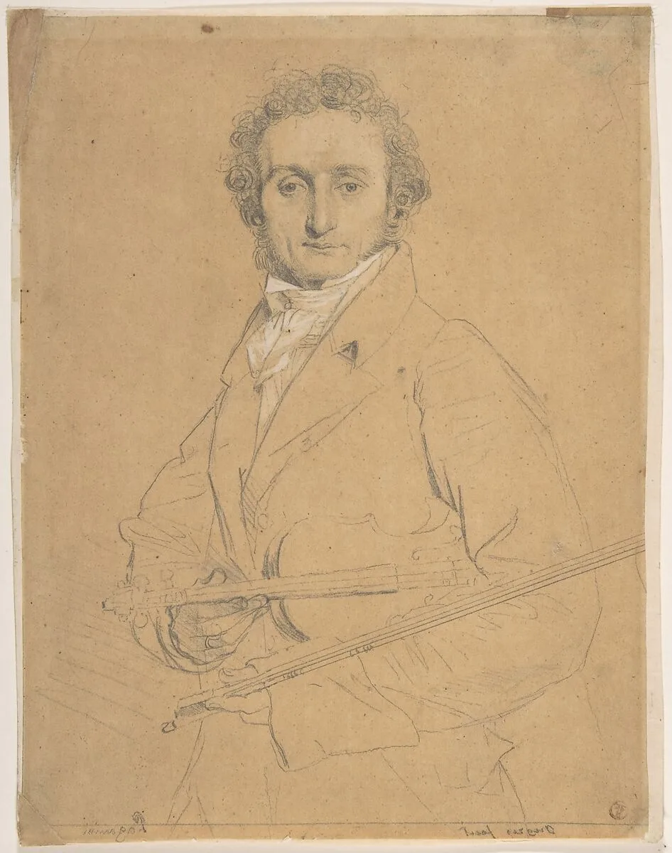 Niccolò Paganini (1782–1840) — Jean Auguste Dominique Ingres|Niccolò Paganini