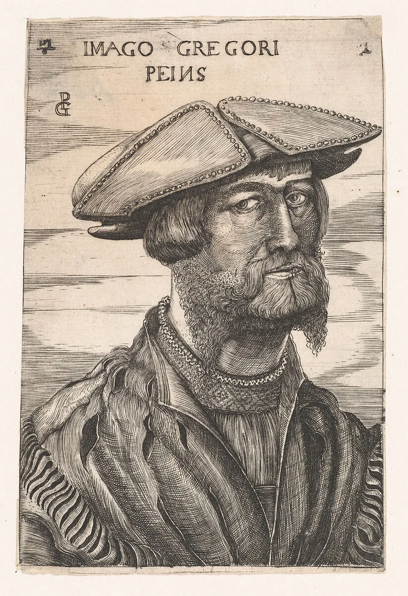 Portrait of Georg Pencz (Imago Gregori Peins) — Unknown