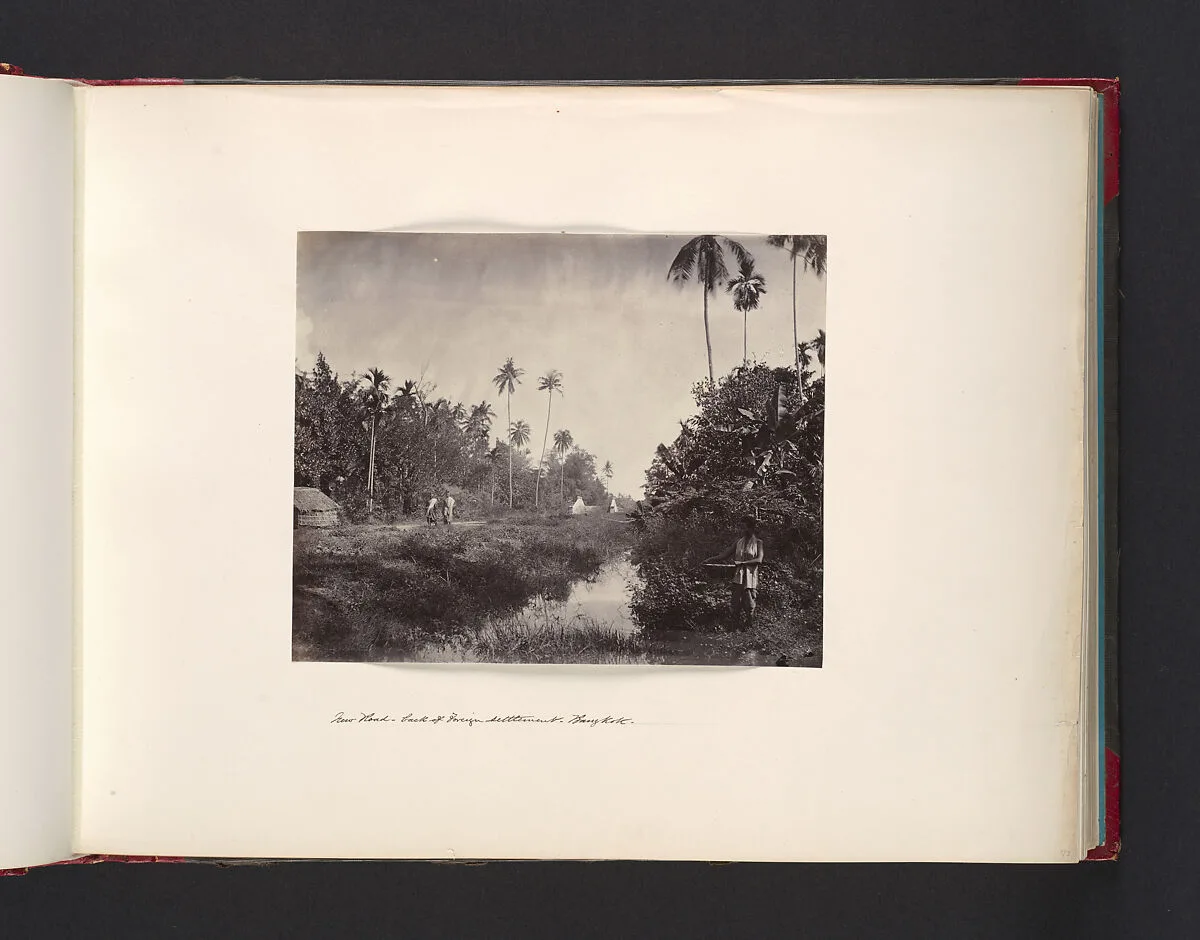 New Home, Back of Foreign Settlement, Bangkok — John Thomson