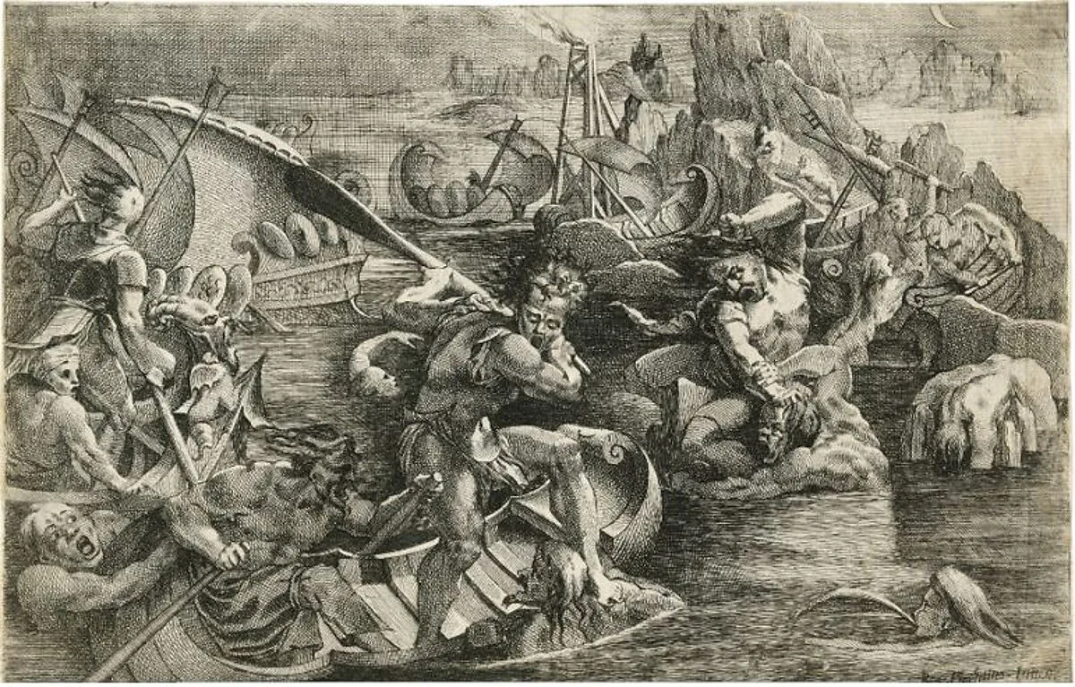 The Revenge of Nauplios, after Rosso Fiorentino — Rosso Fiorentino|Antoine Garnier