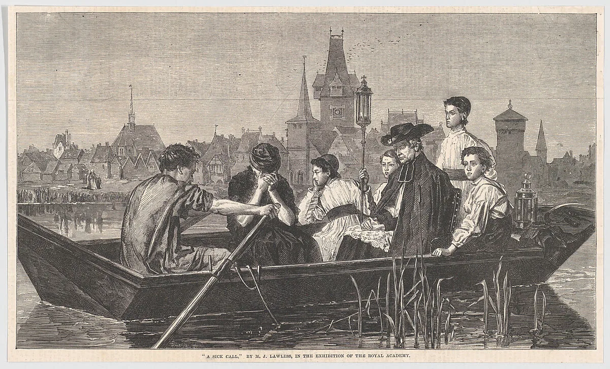 A Sick Call, from "Illustrated London News" — Matthew James Lawless|Horace Harral