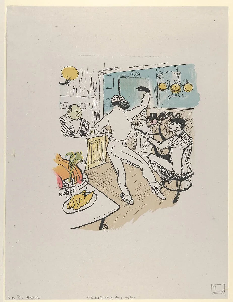 Chocolat Dansant — Henri de Toulouse-Lautrec