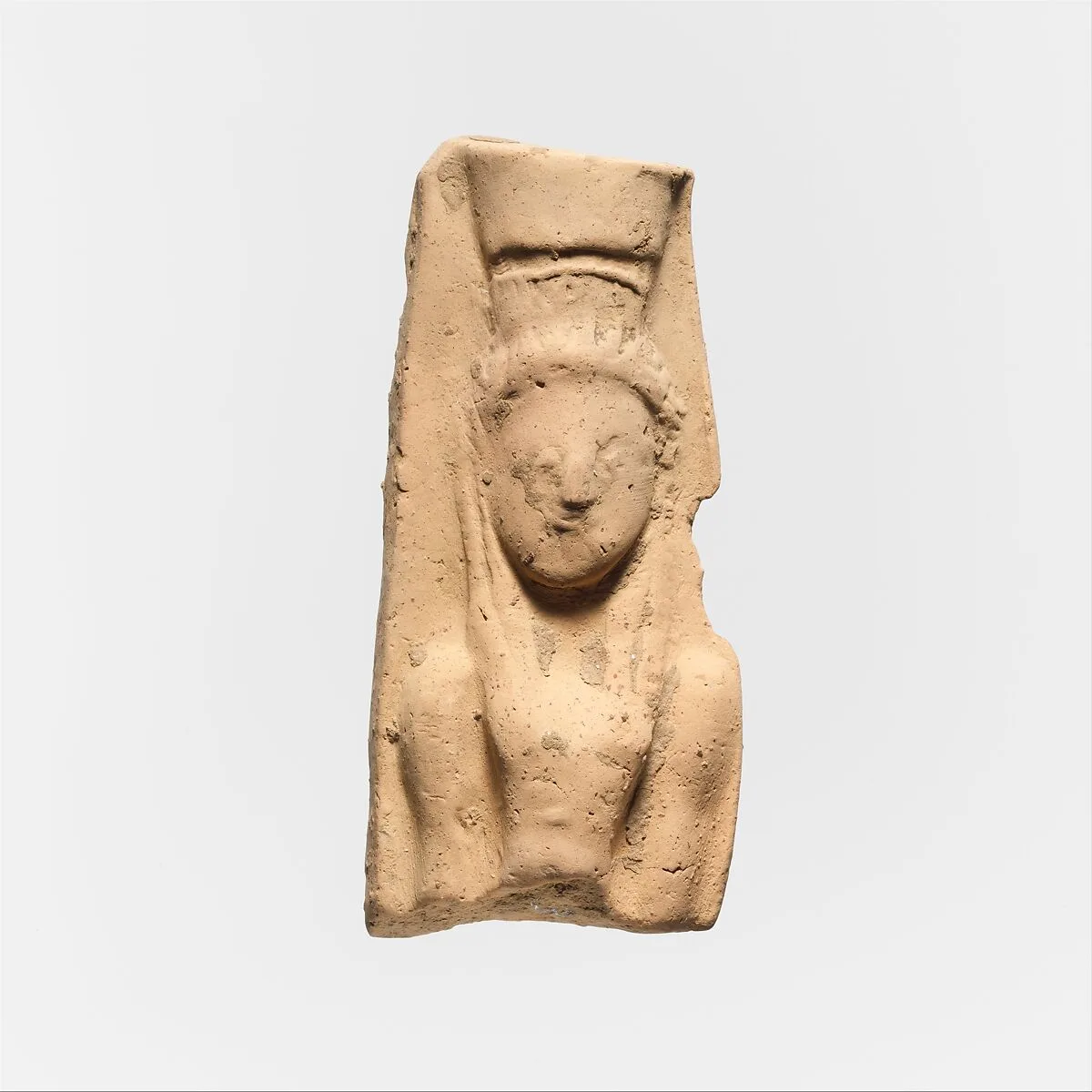 Fragment of a terracotta plaque — Unknown