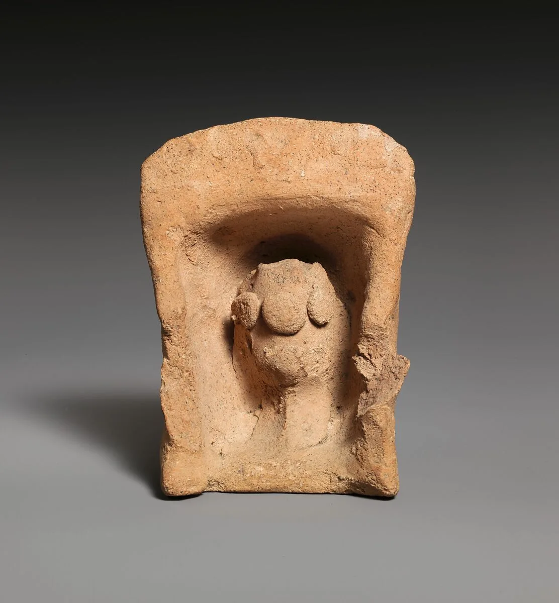Terracotta model of a shrine — Unknown