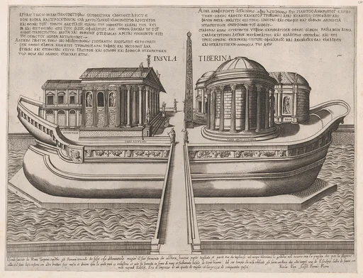 Speculum Romanae Magnificentiae: Temples on the Isle of Tiber