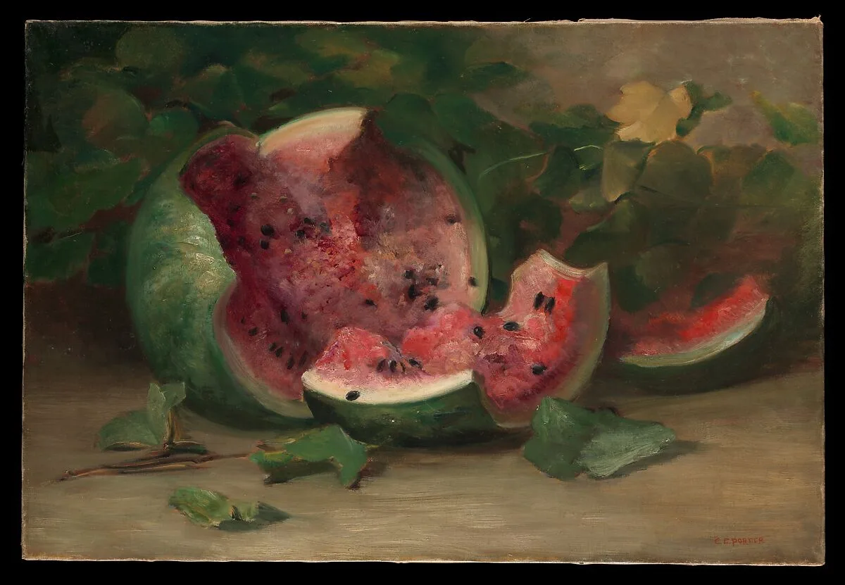 Untitled (Cracked Watermelon) — Charles Ethan Porter