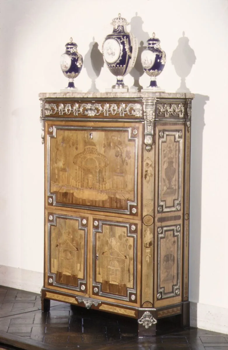 Upright secretary — Pierre I Roussel