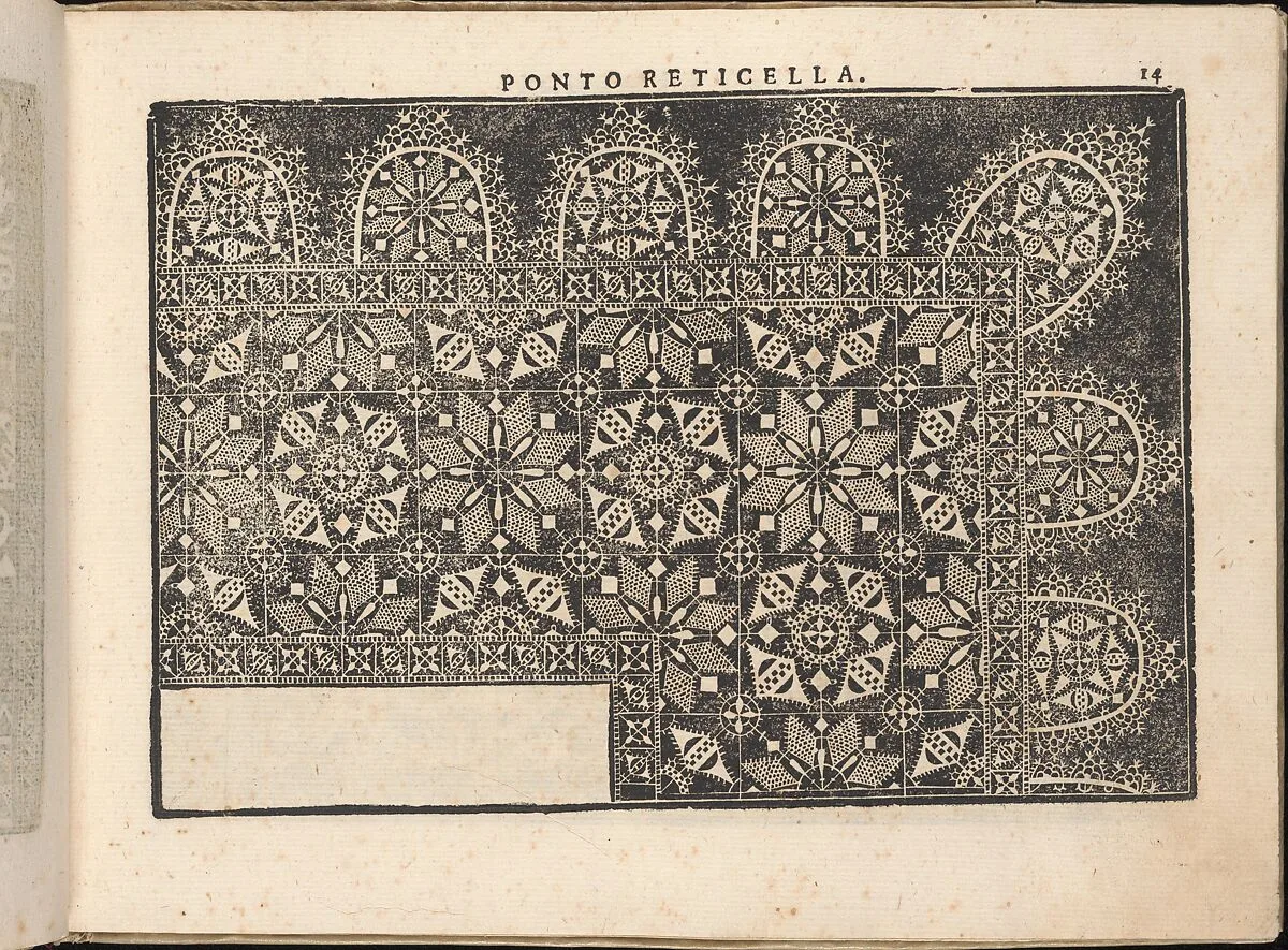 Fiore D'Ogni Virtu Per le Nobili Et Honeste Matrone, page 14 (recto) — Isabella Catanea Parasole|Antonio Fachetti