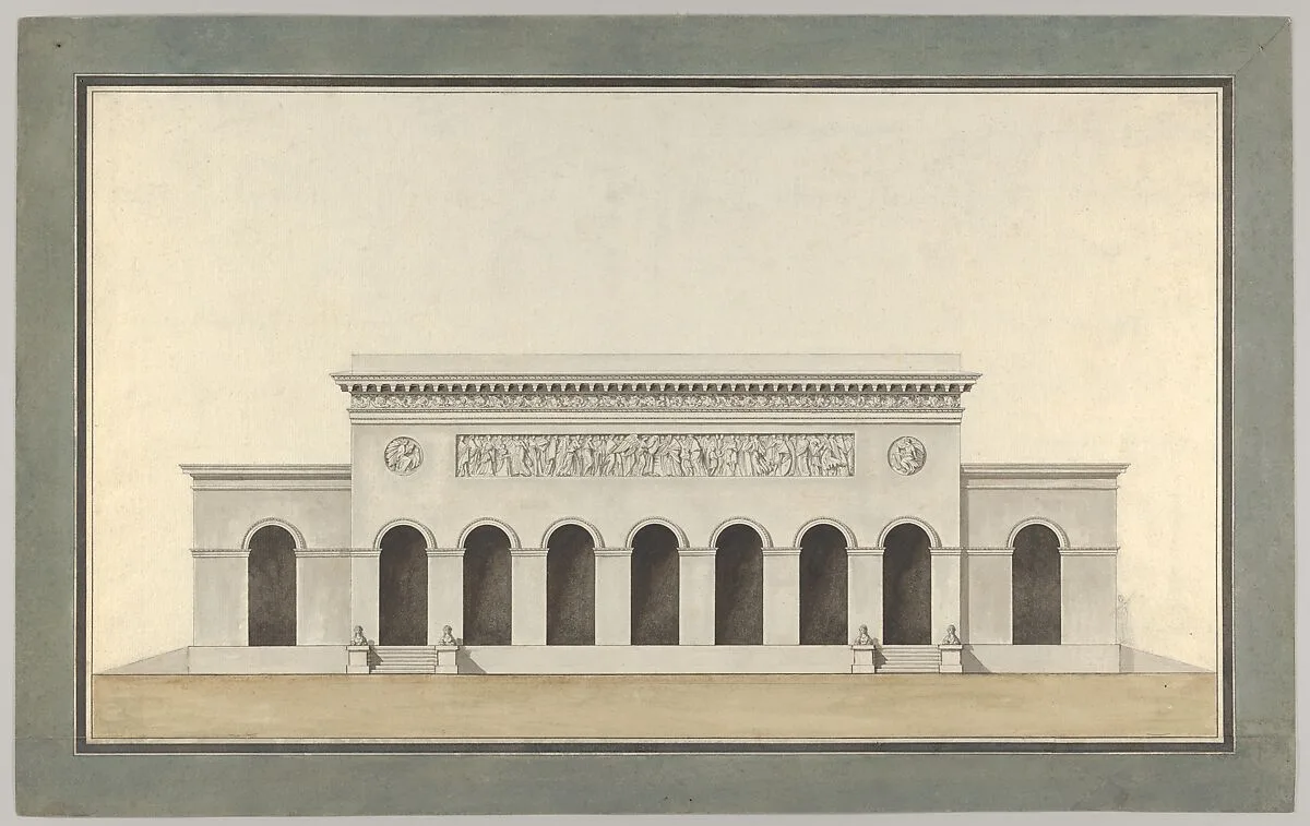 Project for a Public Monument — Alexandre Théodore Brongniart