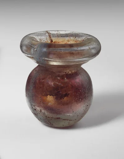 Glass miniature jar