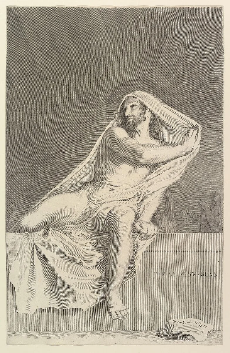 The Resurrection — Claude Mellan