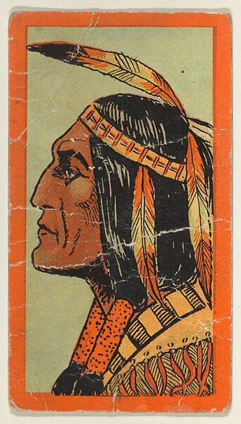 Maconoe, from the "Indian Series" (T74), issued with Burley Cubs Cigars and Sweetbriar Cigarettes by the Booker Tobacco Company — Booker Tobacco Company, Lynchburg, Virginia