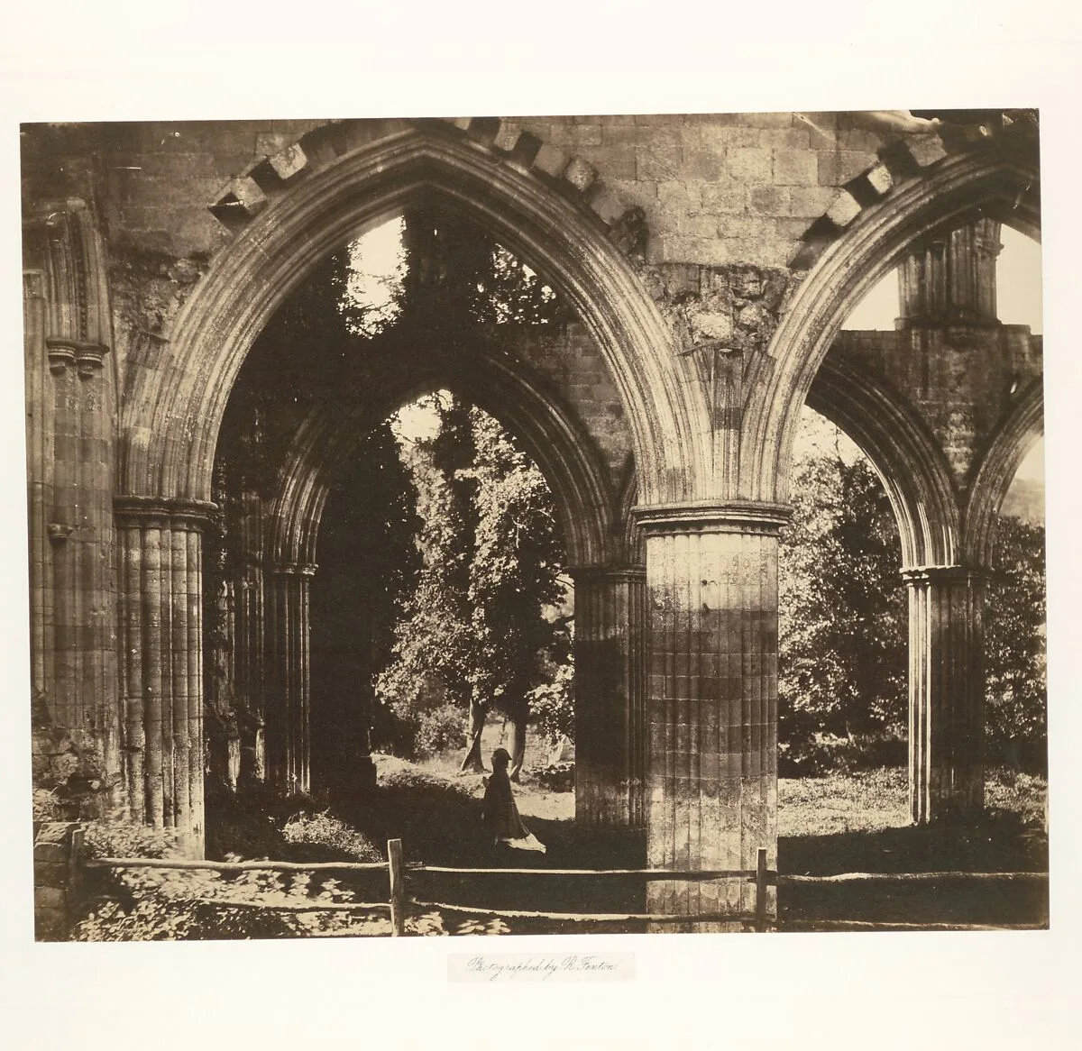 Rievaulx Abbey, the High Altar — Roger Fenton
