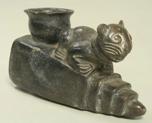 Blackware Paccha with Feline