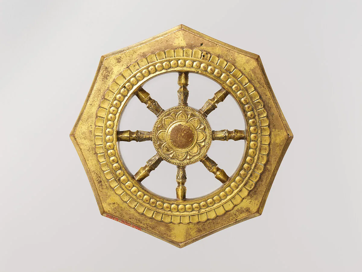 輪宝|Wheel of the Buddhist Law (Rinpō) — Unknown