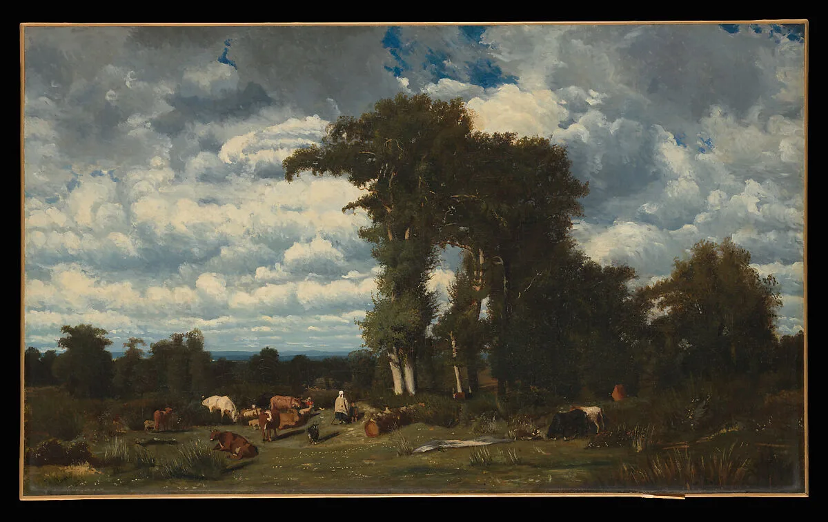 Landscape with Cattle at Limousin — Jules Dupré