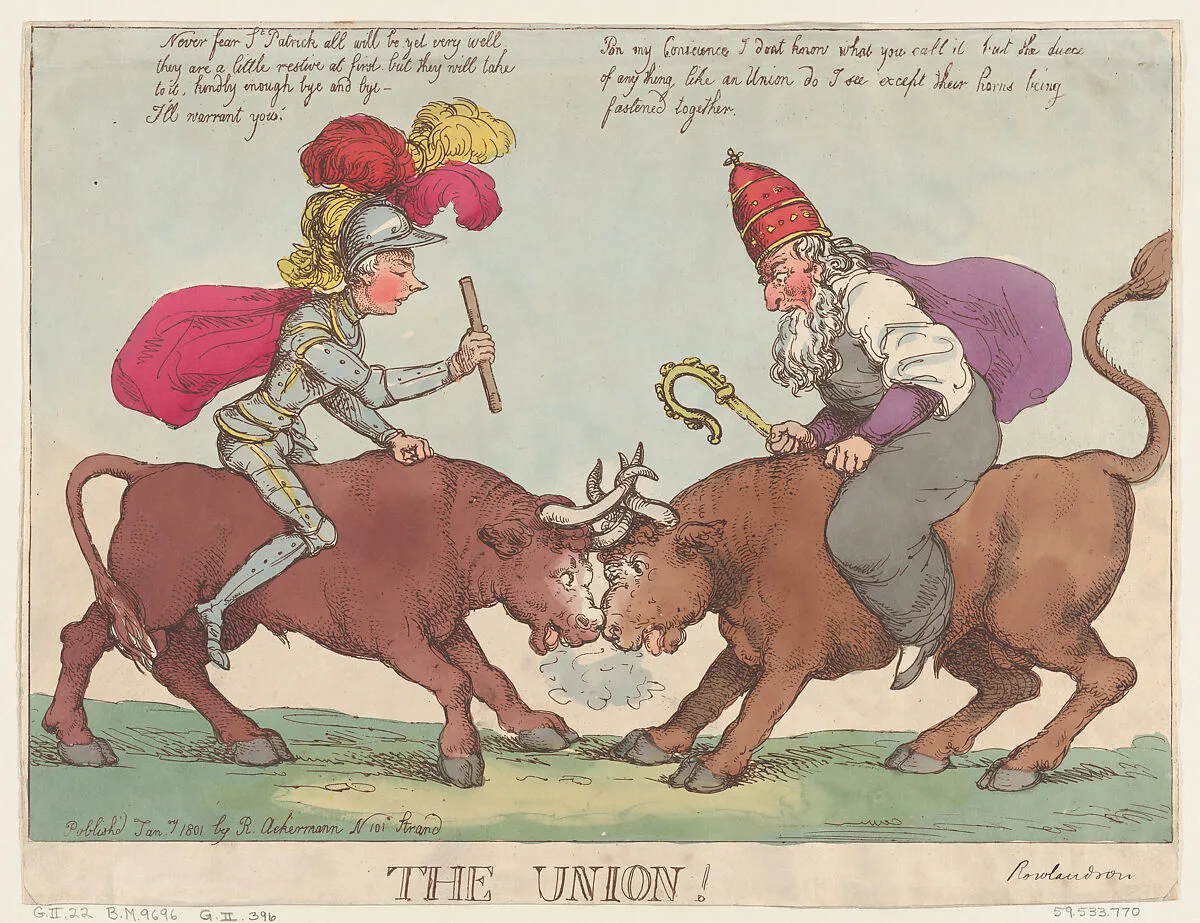 The Union — Thomas Rowlandson
