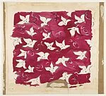 Textile Design with Floral Motif
