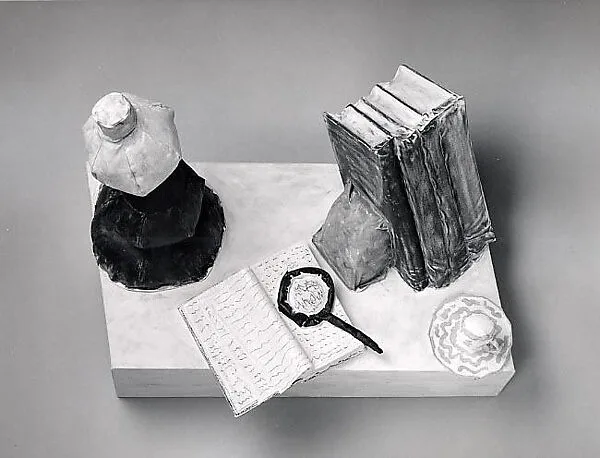 Still Life with Books and Magnifying Glass — Tom Risley