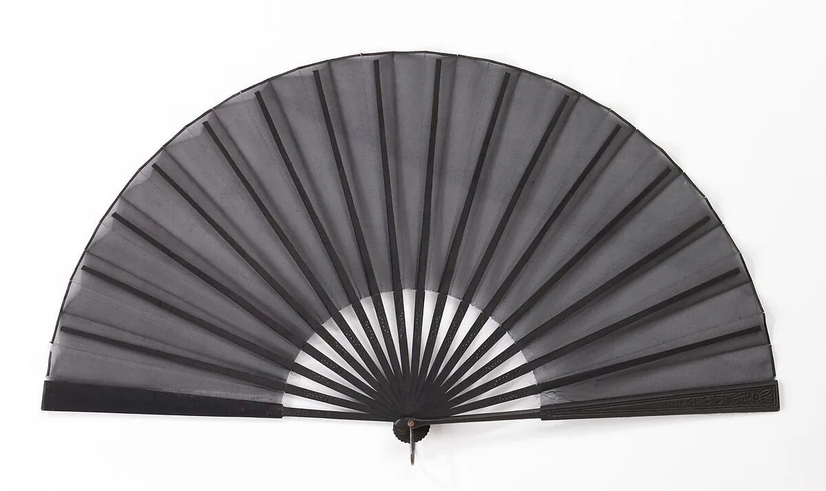 Mourning fan — Unknown