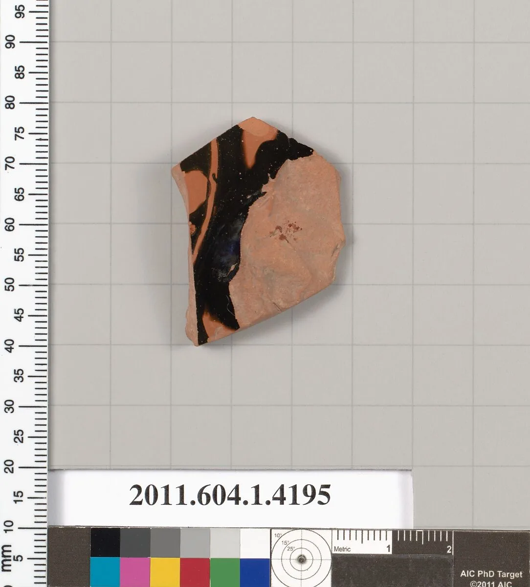 Terracotta fragment of a kylix (drinking cup) — Unknown