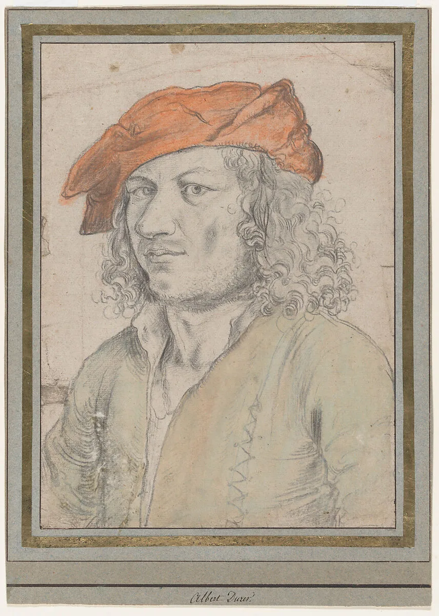Portrait of a Young Man Wearing a Hat — Anonymous, German, 16th century