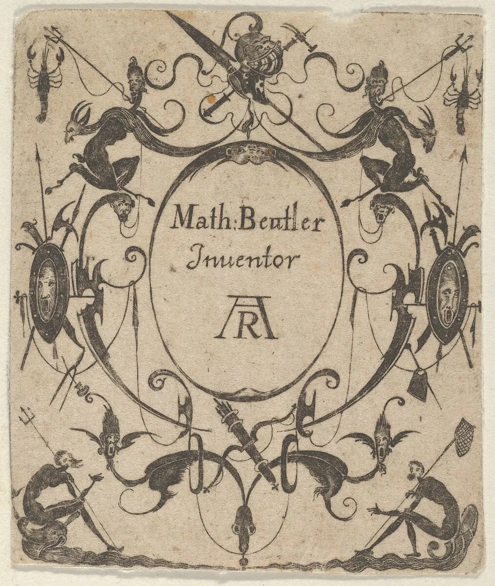 Blackwork Design for Goldsmithwork — Mathais Beitler