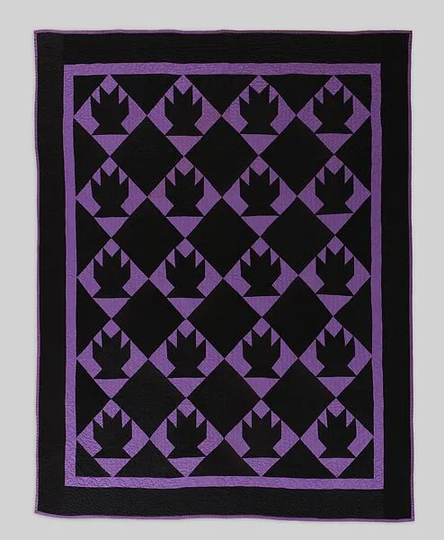 Quilt, Baskets pattern — Unknown