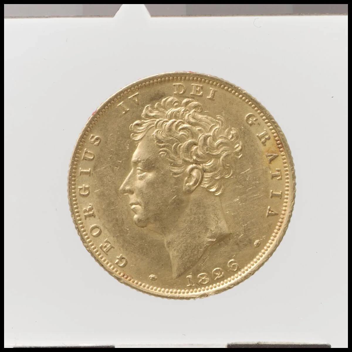 George IV sovereign — William Wyon