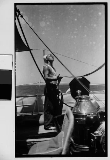 [Sailor on Deck of Ship, Probably Carl Carlsen]