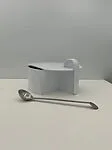 Container with spoon — Enzo Mari