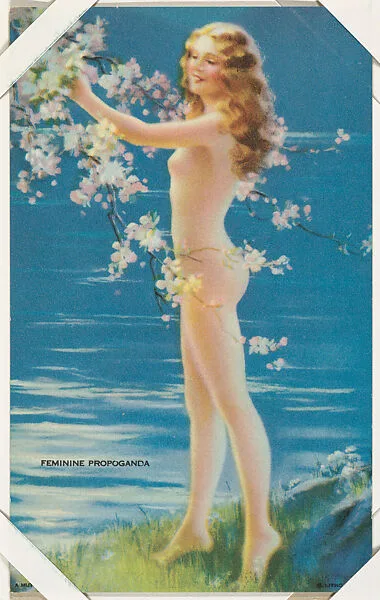 Feminine Propaganda from All American Girls series (W424) — International Mutoscope Reel Company