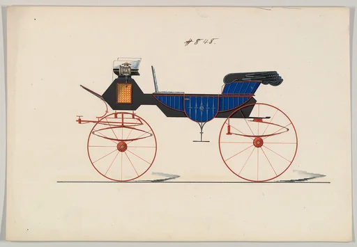 Design for Vis-à-vis/ Charabanc, no. 848