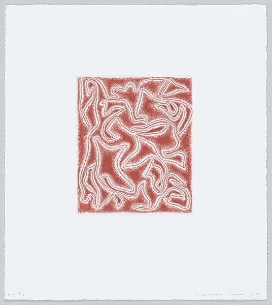Línies Sortint de L'Obscuritat (Lines Out of the Darknesss) — James Siena|Poligrafa Obra Gráfica