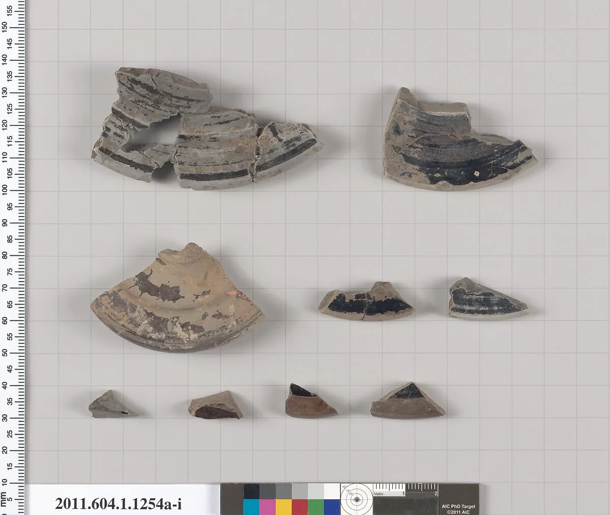 Terracotta fragments of kylikes (drinking cups) — Unknown